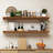 Burkleigh 2 Piece Pine Floating Shelf-1877529018