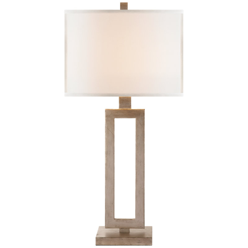 Suzanne Kasler Mod Tall Table Lamp, Burnished Silver