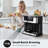 AIRMSEN 12-Cup Programmable Dual Coffee Maker – Single Serve Machine for K-Cup Pods & Ground-137907944