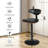 Vedder Swivel Upholstered Adjustable Height Counter Stool