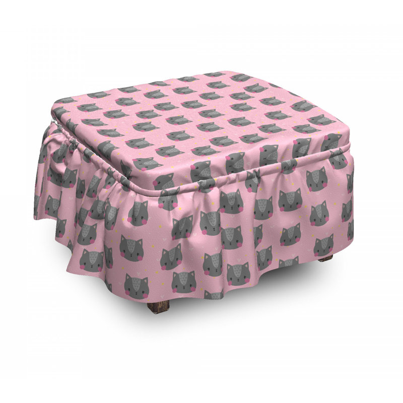 Housse pour repose-pieds portrait pour animaux