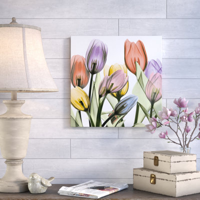 Tulipscape 2 - Wrapped Canvas Print