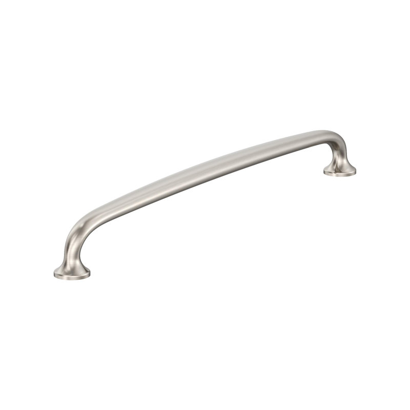 Poignée de renom, Nickel satiné, 18"