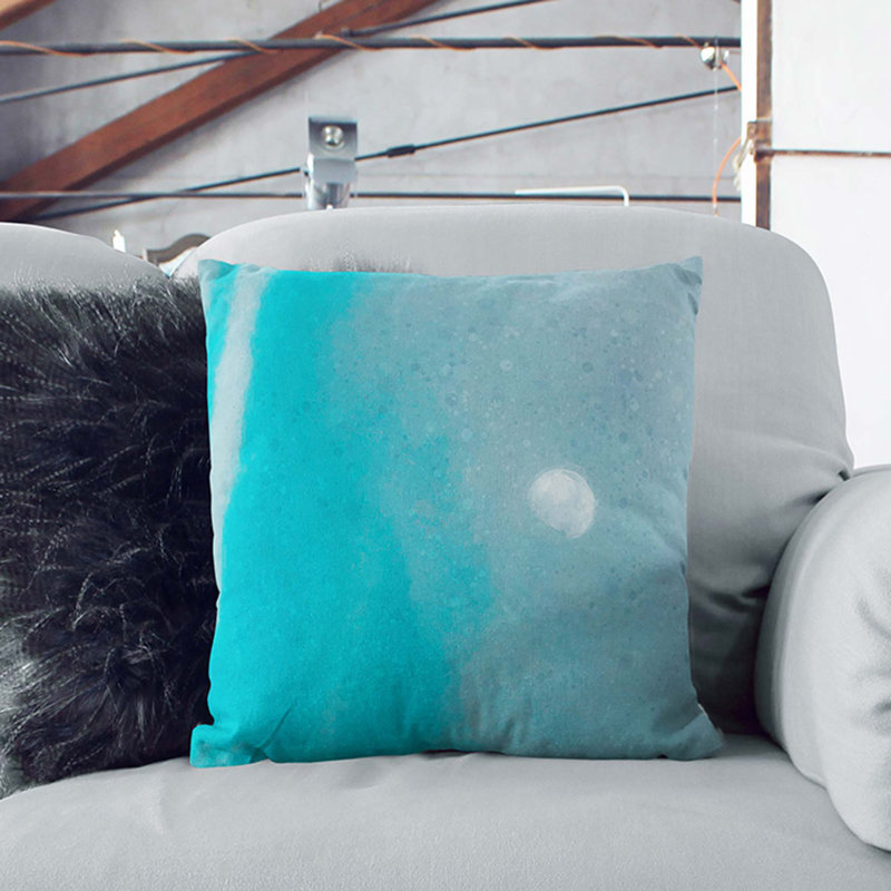 Square Throw Cushion, 40cm H x 40cm W x 15cm D