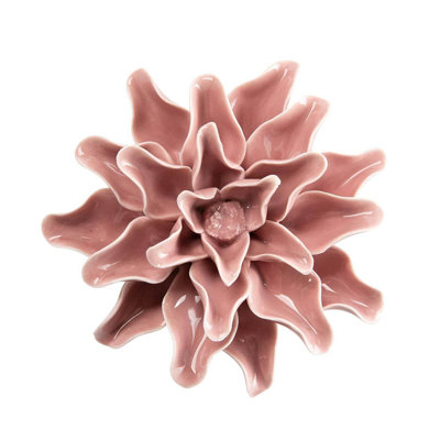 Ceramic Garden Flower Stakes, Set Of 3
