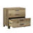 Wood Lateral File With Practical Storage, Brown
