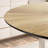 47" Round Dining Table Set for 4–6, Farmhouse Style Table with Chairs and Storage Shelf, Metal Base Kitchen & Dining Room Set
