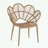 Wicker Chair Set of 2 with soft cushion