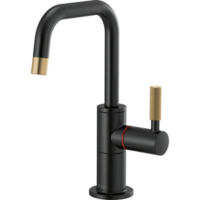 Litze® Instant Hot Faucet with Arc Spout and Knurled Handle