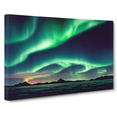 Captivating Northern Lights - Wrapped Canvas Photograph - Wrapped Canvas