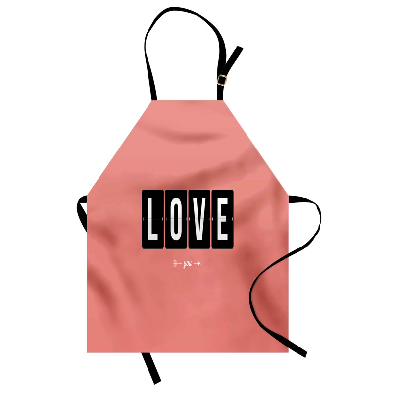No Pattern Bib Apron