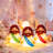 3 Pack Jesus Night Light, Christmas  Night Light，for bedroom prayer corner & church, perfect gift for Easter, baptism & communion