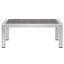 Ensemble de canapé modulaire d'extérieur en aluminium 5 pièces Shore-23592983