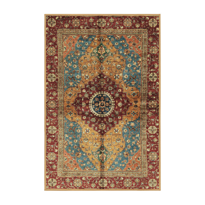 Abstract Indoor Rug, Rectangle 5' x 7'