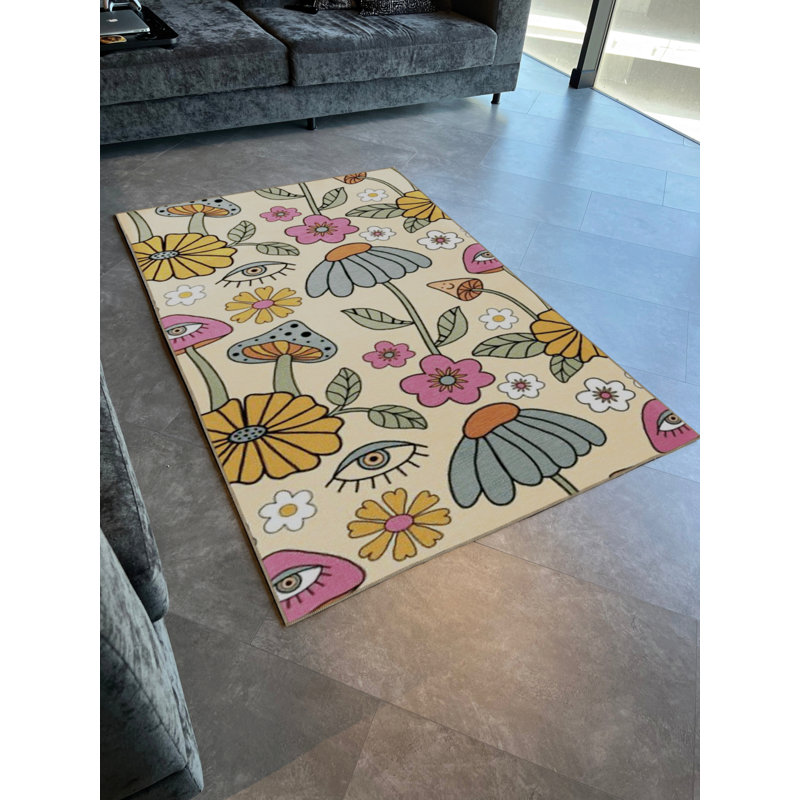 Tapis rectangulaire Xumar, Tapis de couloir 4 pi x 8 pi 3 po