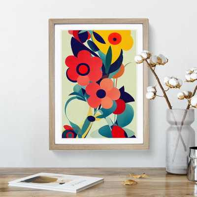 The Abstract Flowers No.6 - Wall Art