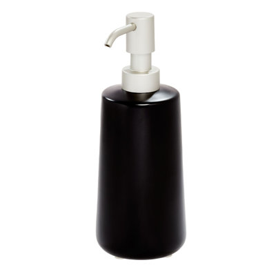 Eco Vanity Ceramic Refillable Tall Soap Dispenser