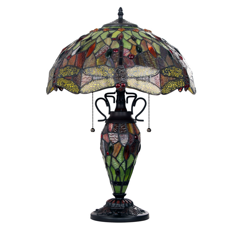 Lucetten Resin Table Lamp, Dark Bronze
