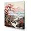 Rose, montagne du Japon, printemps, fleurs de cerisier V - Japon, art mural-1171274026-1205005675