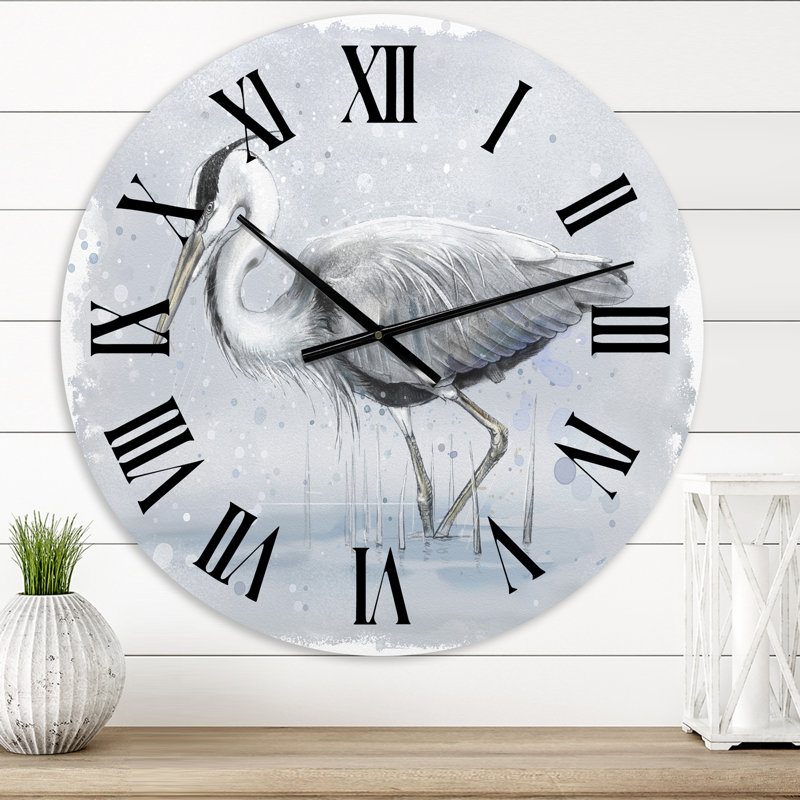 Horloge murale grise, Petit