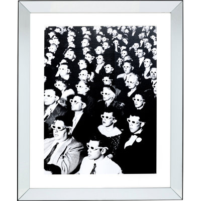 Framed picture Audience 85x105cm