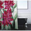 Rideau de douche simple à imprimé floral cactus de Noël-1428936464