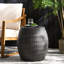 Table d'appoint de patio en osier 14,00 "| Idée cadeau