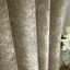 Selene Luxury Chenille Weighted Thermal Eyelet Cur Semi Sheer Curtain-101310058-101310053