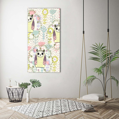 Owls - Wrapped Canvas Print
