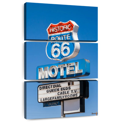 Mehar Route 66 Motel Sign