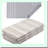 Turkish Cotton Hand Towels - 4 Pack, 18x40 Inch, Lightweight & Decorative for Bathroom, Kitchen, Travel, Gym, Yoga - Silver Gray