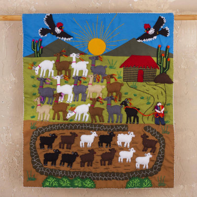 Hand Woven Cotton Wall Hanging