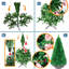 Arbre de noël artificiel pin vert classique-433274466