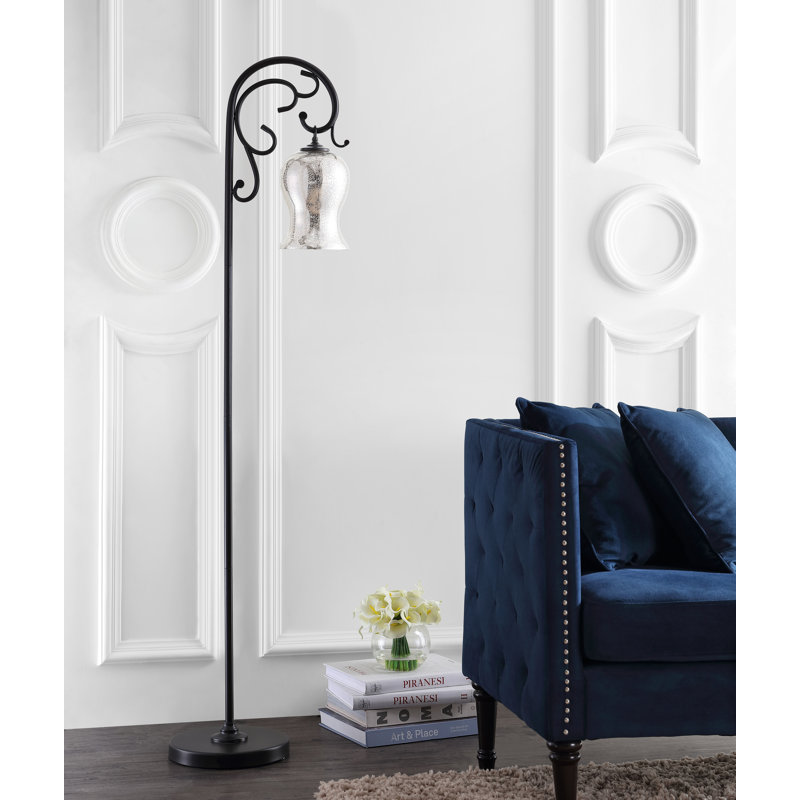 Lampe sur pied arquée 64 po Altenburg