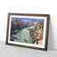 Grand Canal In Venice Italy - Single Picture Frame Painting on MDF-56632520-56632518