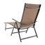 Fauteuil inclinable d'extérieur pliant pour chaises longues de patio, de plage, de jardin, de balcon