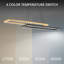 Luminaire suspendu double en laiton vieilli à DEL Double Entender-97826400