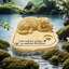 Pierre tombale pour chien 3D