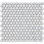 Lyra 0.8" x 0.8" Marble Penny Round Mosaic Wall and Floor Tile