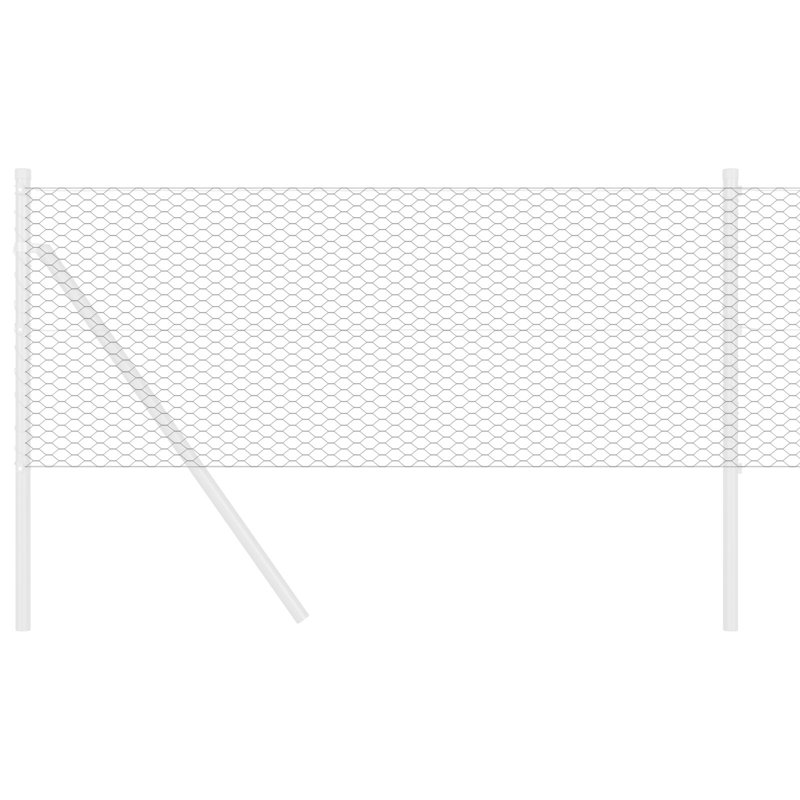 2500 cm W Steel Border Fencing
