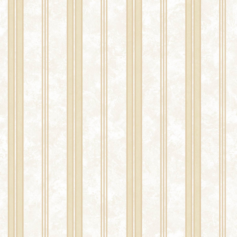 Drennen Nights Stripes 10m x 53cm Wallpaper Roll, Beige