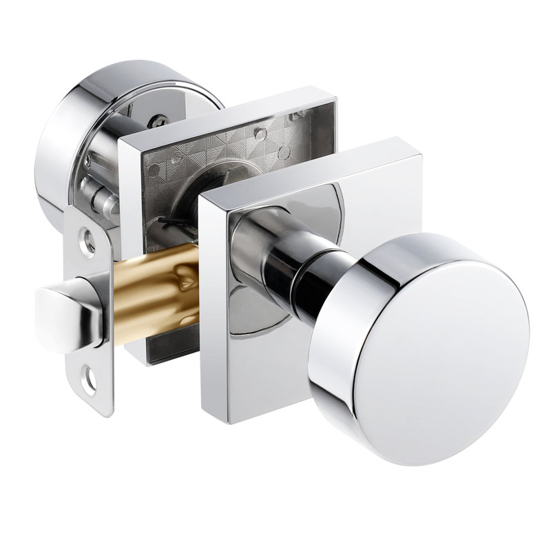 Boutons de porte Modern Grace Series, Chrome poli