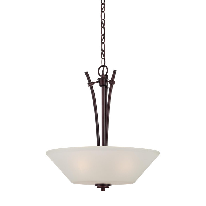 Breithaup 3 - Light Unique/Statement Pendant, Sienna Bronze