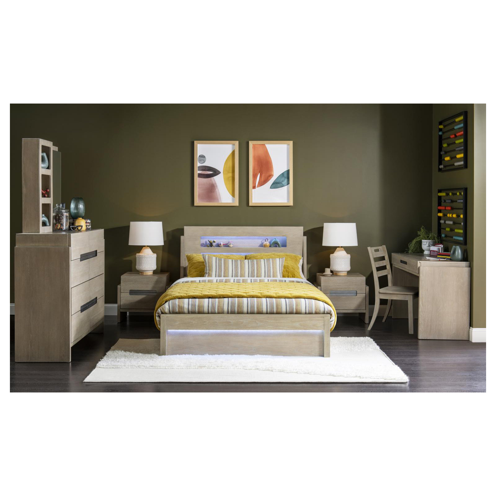 Klier Complete Panel Bed, Full
