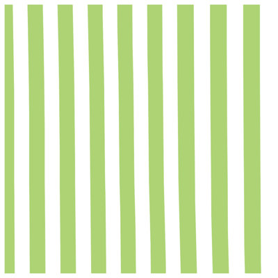 Green White Stripes Comforter
