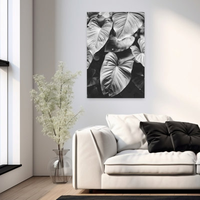 Leaves Of Grey Contemporary Art