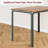 3-Piece Dining Table Set Home Bar Table Set with Cushioned Chairs for Small Space-326692361