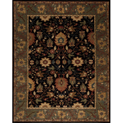 Mahal Hand Knotted Wool Area Rug