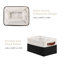 Paniers de rangement en tissu avec poignées | Organisateurs de placard spacieux 22073-85371254