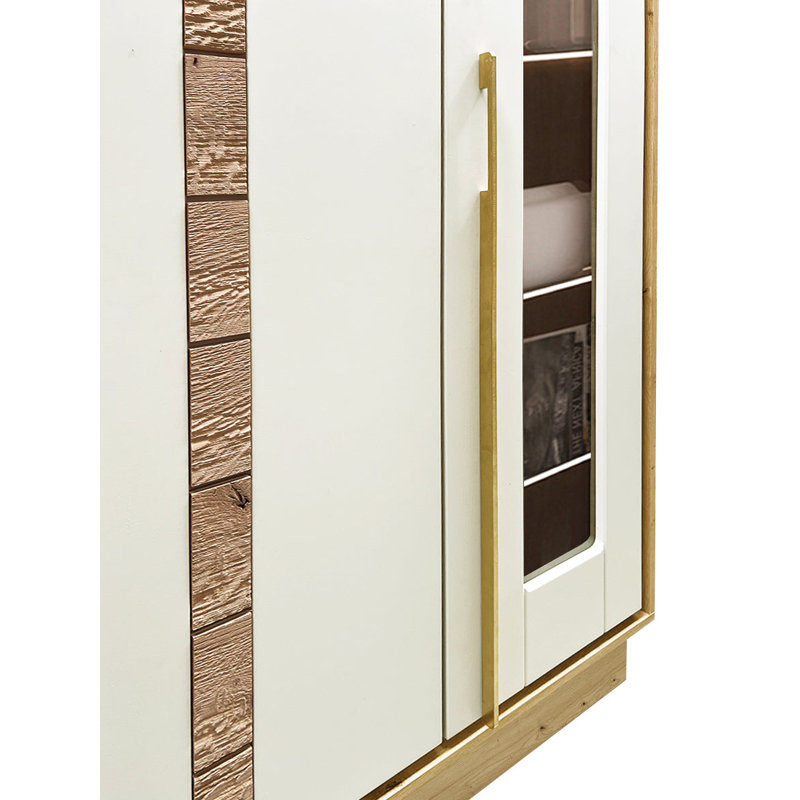Azeline 2 Door Manufactured Wood Wardrobe